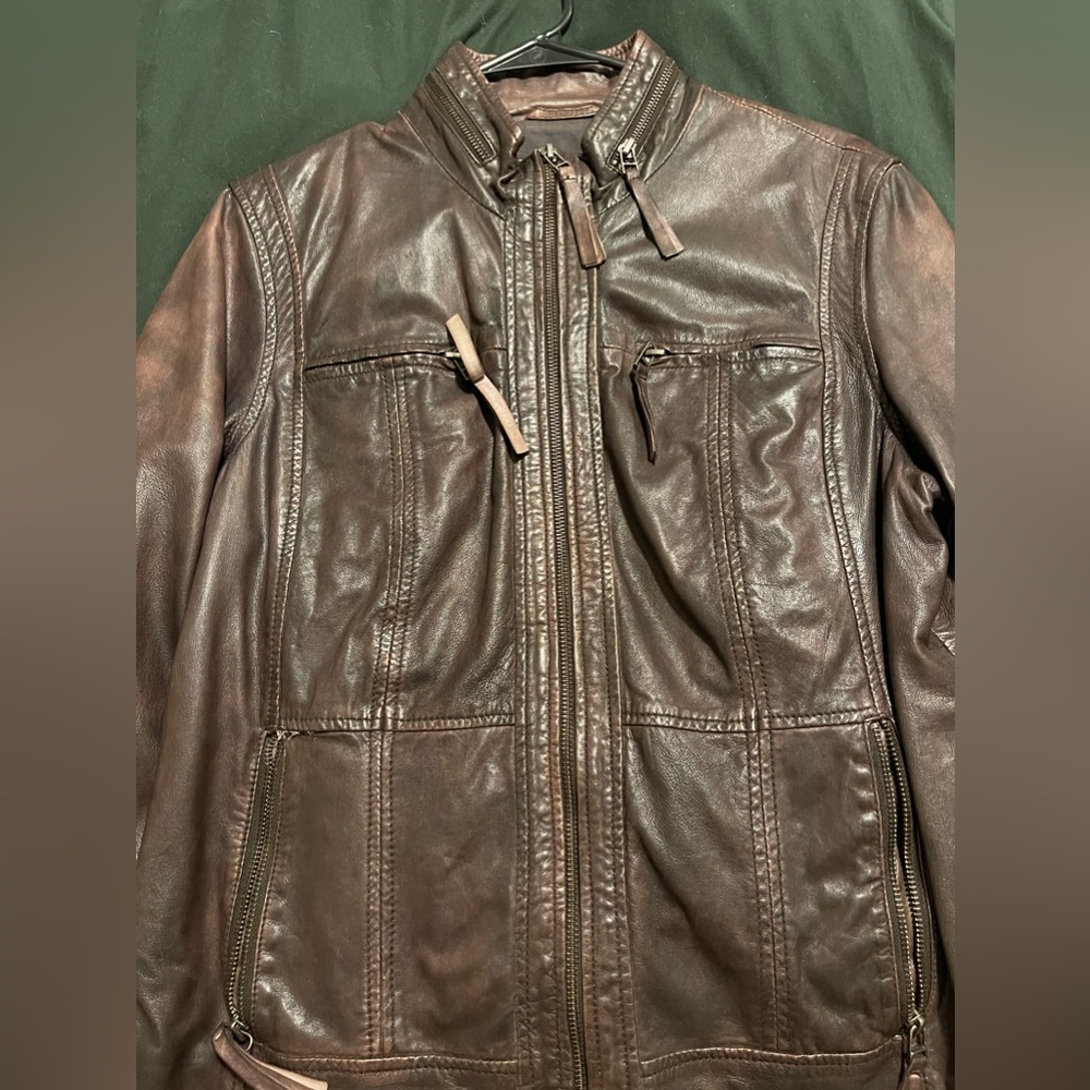 100% leather women’s jacket